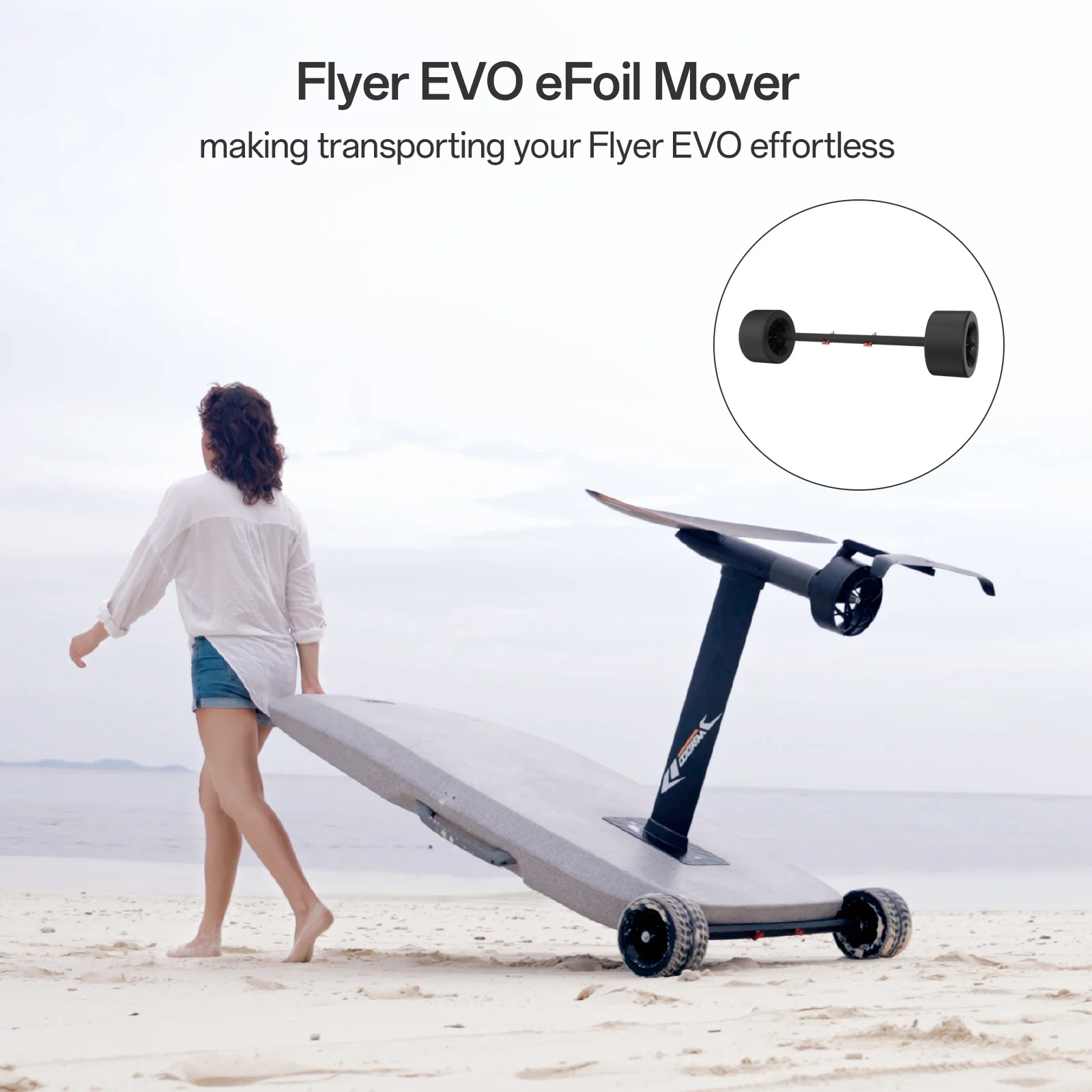 Waydoo Flyer EVO Max Plus: Stable 130L eFoil for Beginners